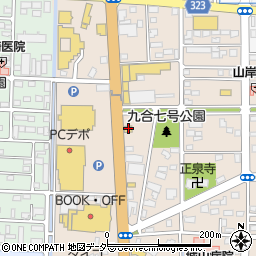 松屋太田飯塚町店周辺の地図