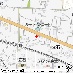 群馬県藤岡市立石746-2周辺の地図