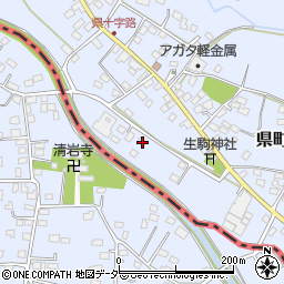 栃木県足利市県町1134周辺の地図