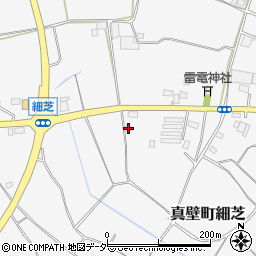 茨城県桜川市真壁町細芝283周辺の地図