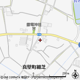 茨城県桜川市真壁町細芝292周辺の地図
