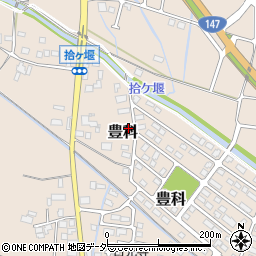 長野県安曇野市豊科1152周辺の地図
