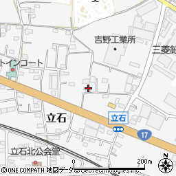 群馬県藤岡市立石1526周辺の地図