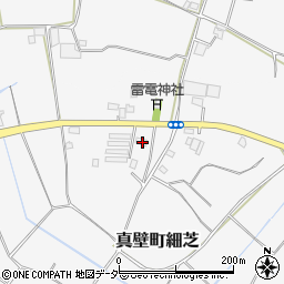 茨城県桜川市真壁町細芝288周辺の地図