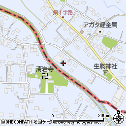 栃木県足利市県町1136周辺の地図