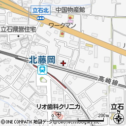 群馬県藤岡市立石574周辺の地図