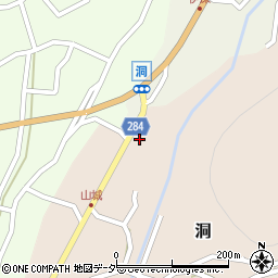 長野県松本市洞273周辺の地図
