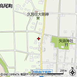 群馬県太田市新田高尾町70周辺の地図