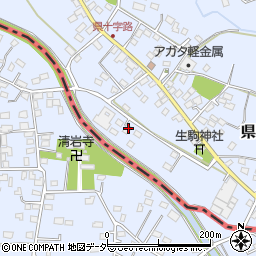 栃木県足利市県町1135周辺の地図