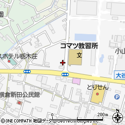栃木県小山市横倉新田114-21周辺の地図
