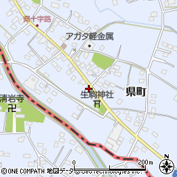 栃木県足利市県町1169周辺の地図