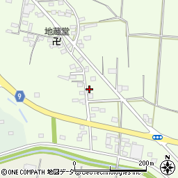 栃木県佐野市越名町148-2周辺の地図