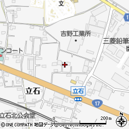 群馬県藤岡市立石1524-16周辺の地図