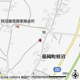 栃木県栃木市藤岡町蛭沼1467周辺の地図