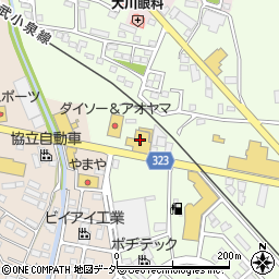 ネッツトヨタ群馬　太田りゅうまい店周辺の地図