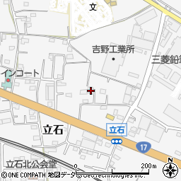 群馬県藤岡市立石1525-3周辺の地図