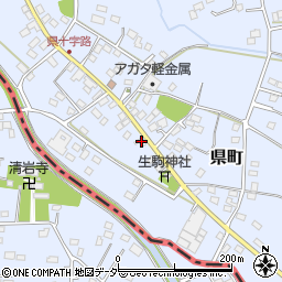 栃木県足利市県町1170周辺の地図