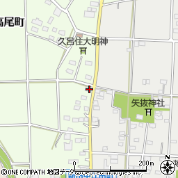 群馬県太田市新田高尾町78周辺の地図