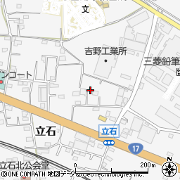 群馬県藤岡市立石1524-12周辺の地図