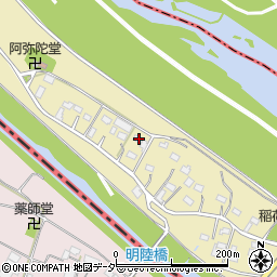 栃木県足利市野田町330周辺の地図