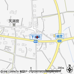 茨城県桜川市真壁町細芝414周辺の地図