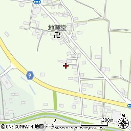 栃木県佐野市越名町211周辺の地図