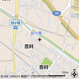 長野県安曇野市豊科1153周辺の地図
