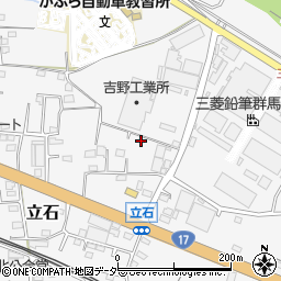 群馬県藤岡市立石1524-10周辺の地図