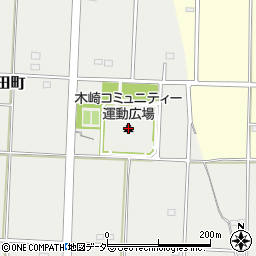 木崎コミュニティー運動広場周辺の地図