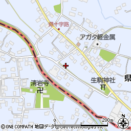 栃木県足利市県町1165周辺の地図