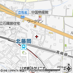 群馬県藤岡市立石626-21周辺の地図