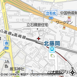 群馬県藤岡市立石563-14周辺の地図