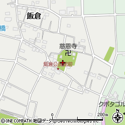 飯倉公民館周辺の地図