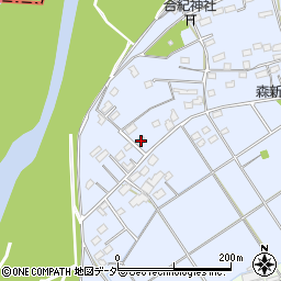 群馬県藤岡市森新田96周辺の地図