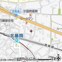 群馬県藤岡市立石626-5周辺の地図