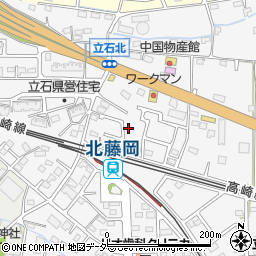 群馬県藤岡市立石569-15周辺の地図