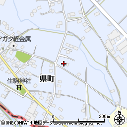 栃木県足利市県町988周辺の地図