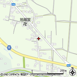 栃木県佐野市越名町145周辺の地図