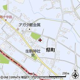 栃木県足利市県町1178周辺の地図
