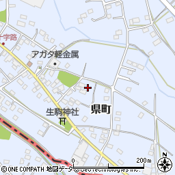 栃木県足利市県町1177-2周辺の地図