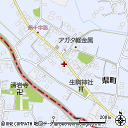 栃木県足利市県町1192周辺の地図
