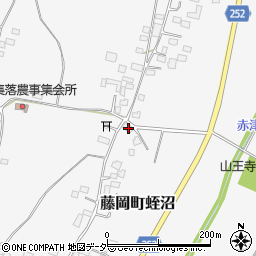 栃木県栃木市藤岡町蛭沼1597-2周辺の地図