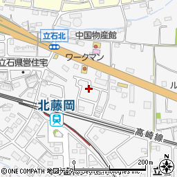 群馬県藤岡市立石626-19周辺の地図