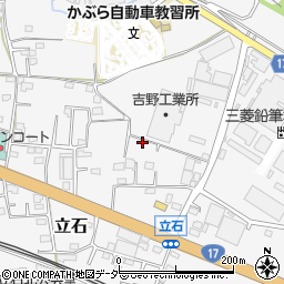 群馬県藤岡市立石1524-28周辺の地図