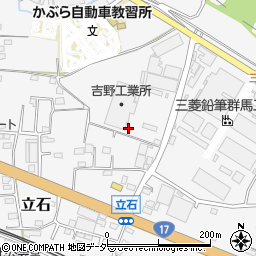 群馬県藤岡市立石1524-4周辺の地図