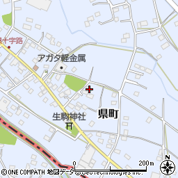 栃木県足利市県町1178-1周辺の地図