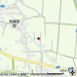 栃木県佐野市越名町120-1周辺の地図