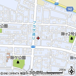 Ａ伊勢崎市・伊勢崎駅前・喜多町・連取町・宮子町・安堀町・五目牛町・伊勢崎ＩＣ前・市場町・国定駅前　２４Ｘ３６５安心受付センター周辺の地図