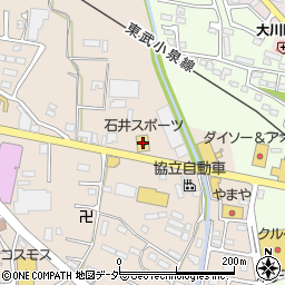 石井スポーツ太田店周辺の地図