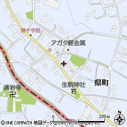 栃木県足利市県町1189周辺の地図